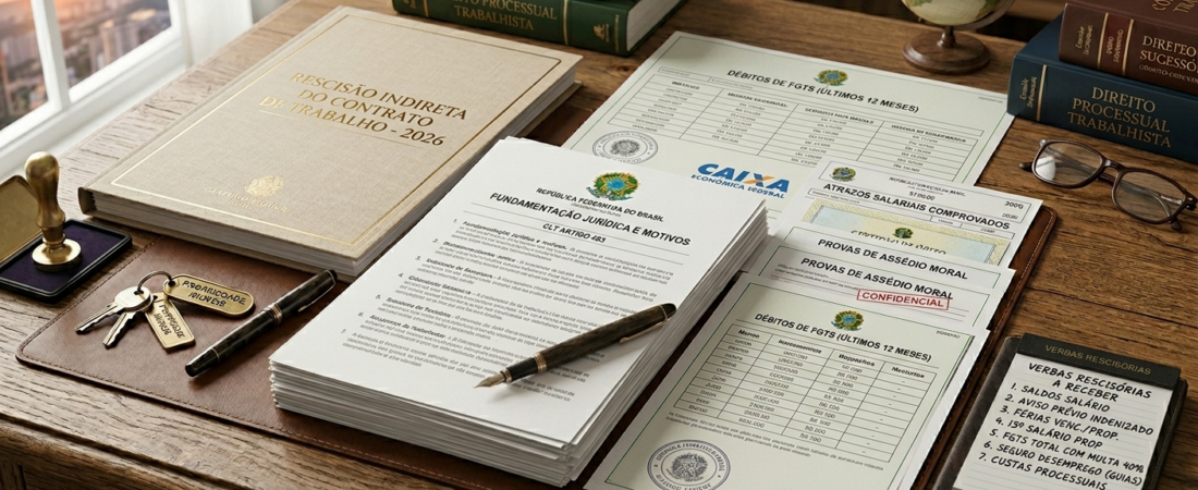 Rescisão Indireta do Contrato de Trabalho: Quando o Empregado Pode “Demitir” a Empresa e Receber Todos os Direitos